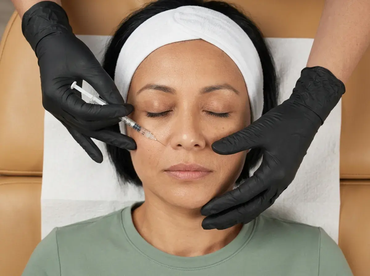 Smile Line Botox Around the Mouth