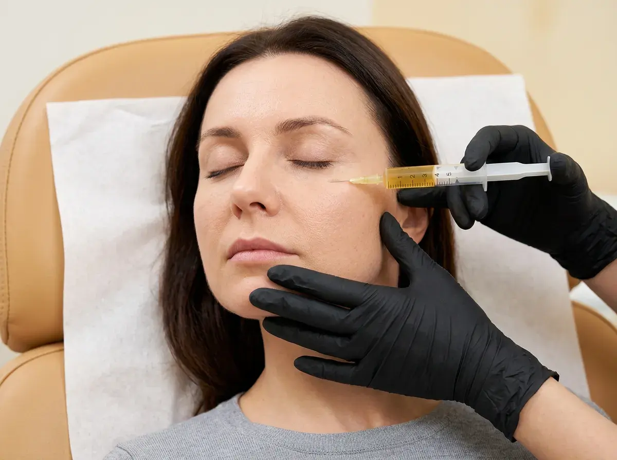 PRP under-eye repair