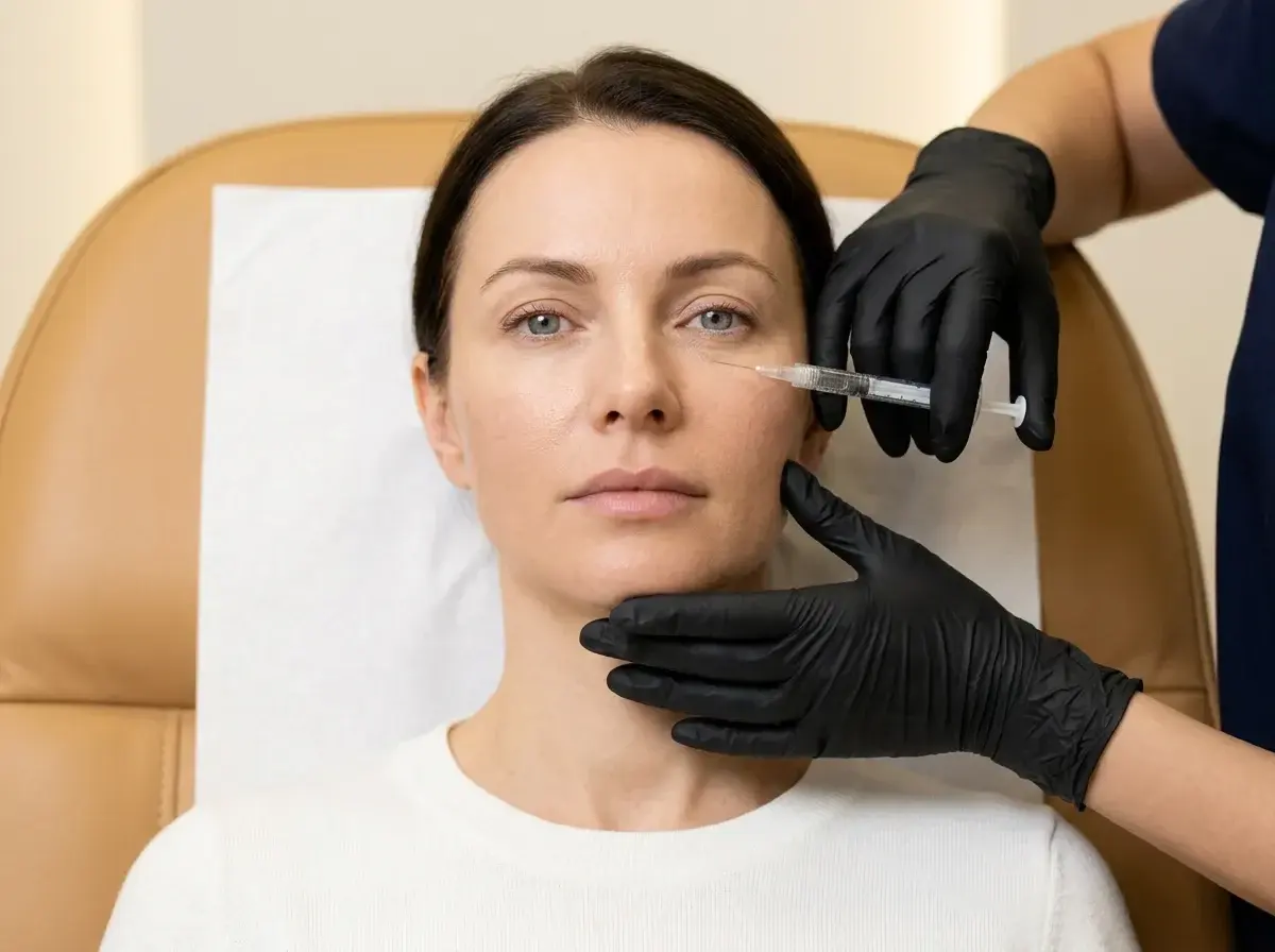 Under-eye filler for hollows