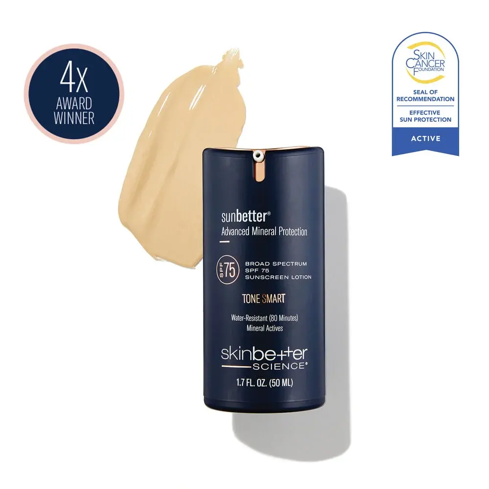 SkinBetter Science sunbetter TONE SMART SPF 75